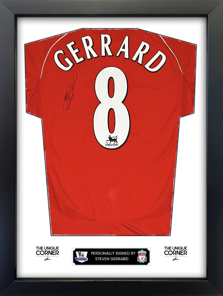 Signed steven best sale gerrard jersey