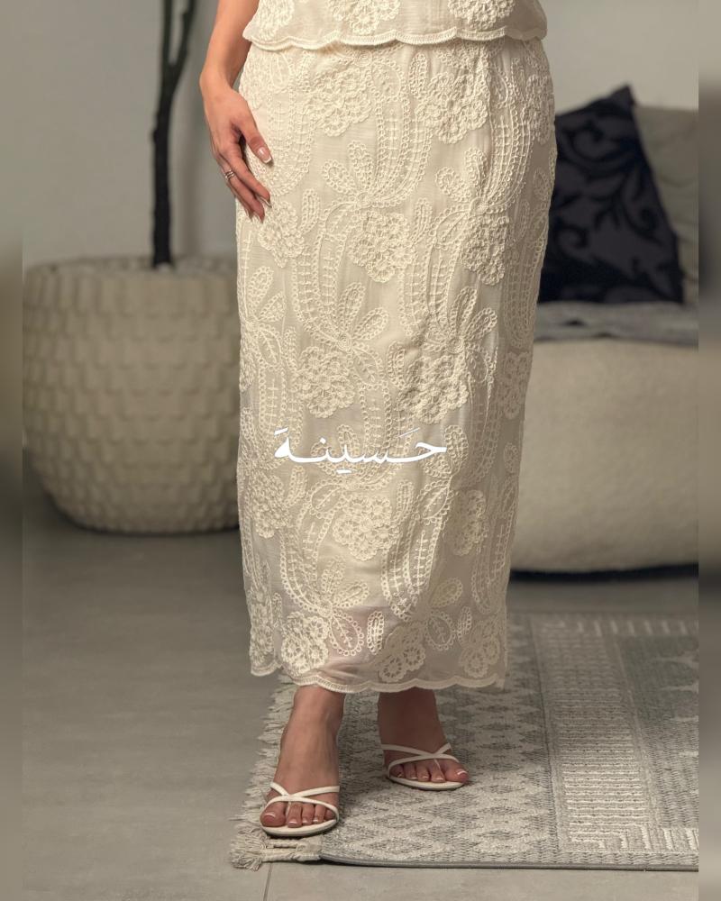 طقم دانتيل سكري