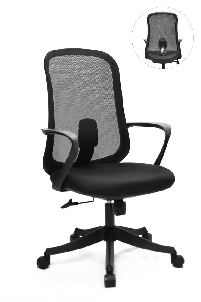 كرسي دوار اسود