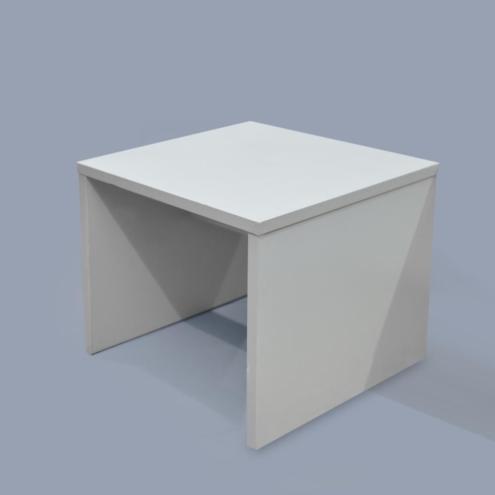 طاوله شاي لون ابيض مقاس 50*50 / HY-CJ-05