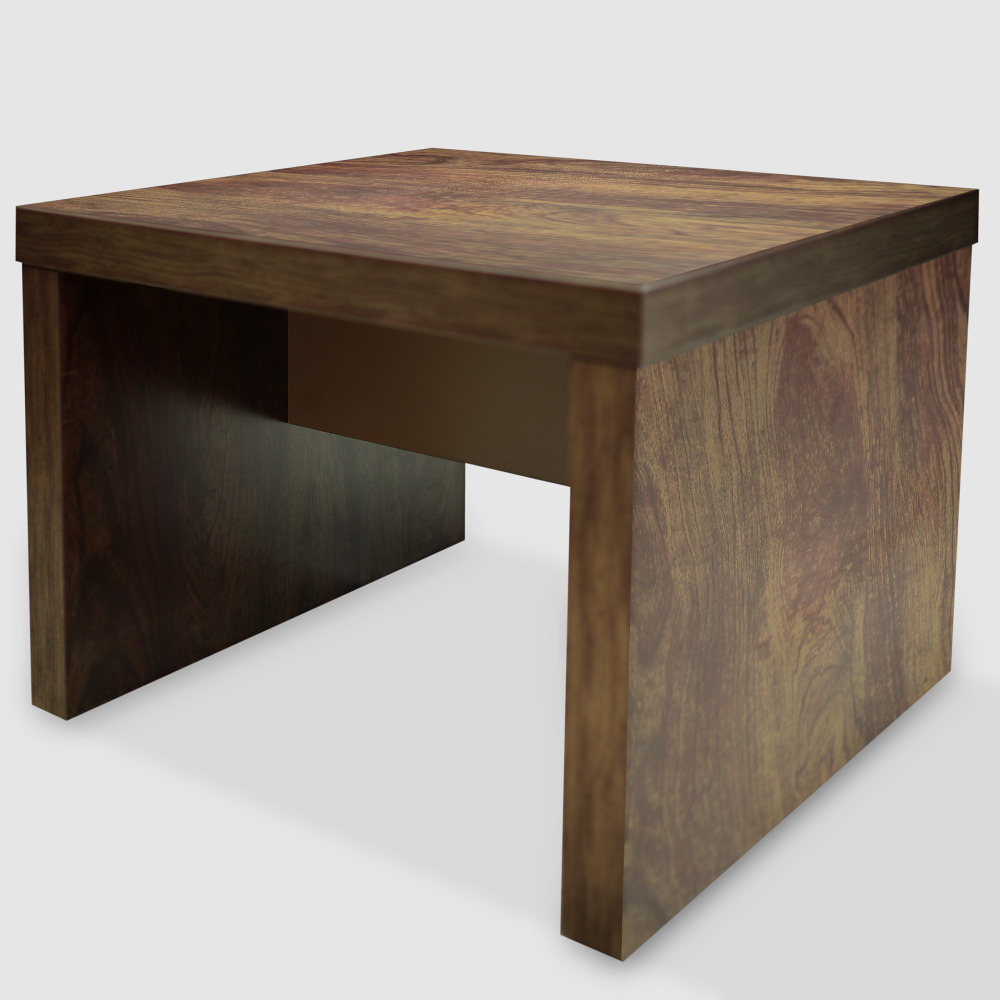 طاولة شاهي لون walnut