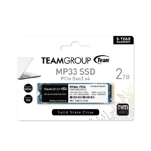 TEAMGROUP MP33 PRO 2TB SLC Cache 3D NAND TLC NVMe...