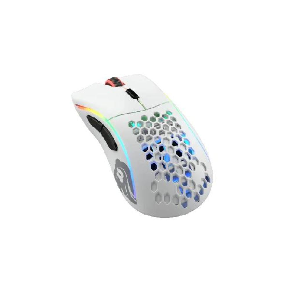 Glorious Gaming Mouse Model D Wireless - Matte White قلورس - بي سي بلوتو  تجميعات قيمنق احترافية وقطع الكمبيوتر pcpluto Gaming PC