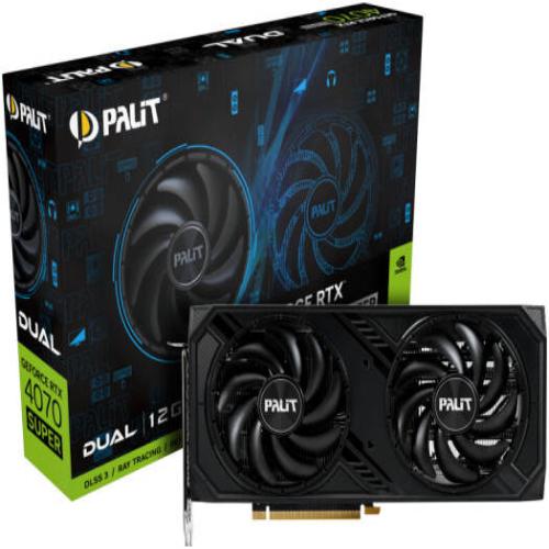 Palit GeForce RTX™ 4070 SUPER Dual كرت شاشة