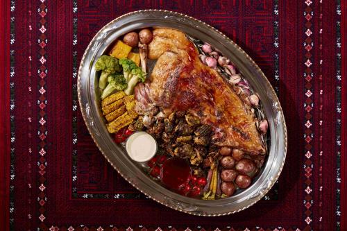 نص نعيمي صغير مع خضروات