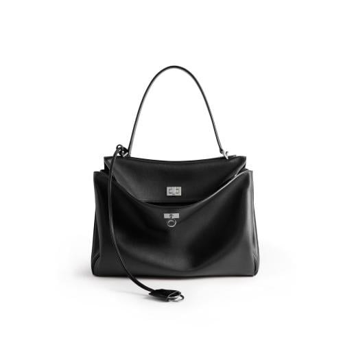RODEO MEDIUM HANDBAG IN BLACK