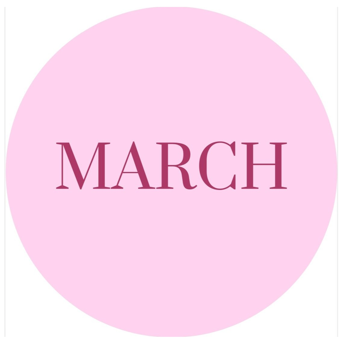 MARCH