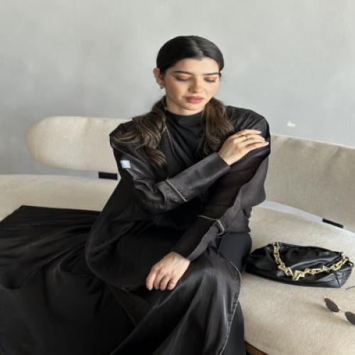 عباية نسائية حراير