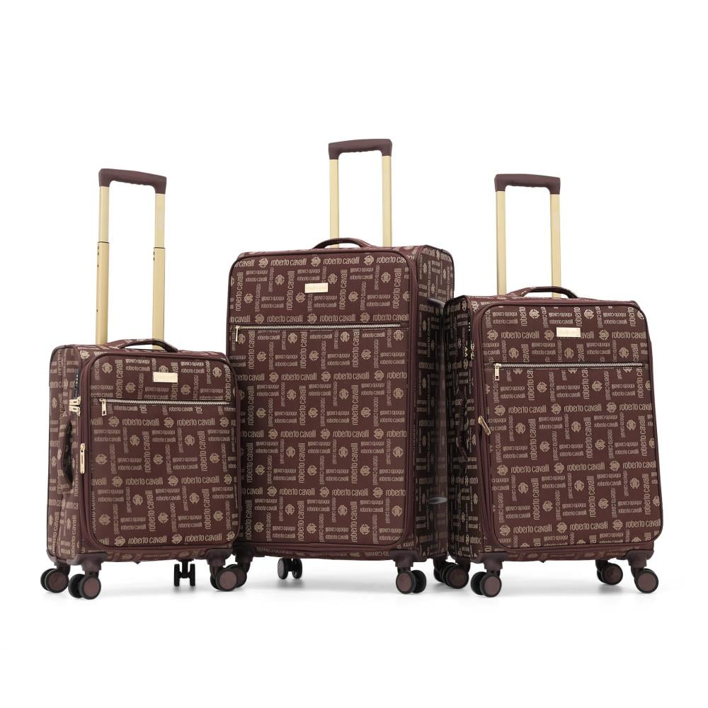 Roberto Cavalli brand luggage set