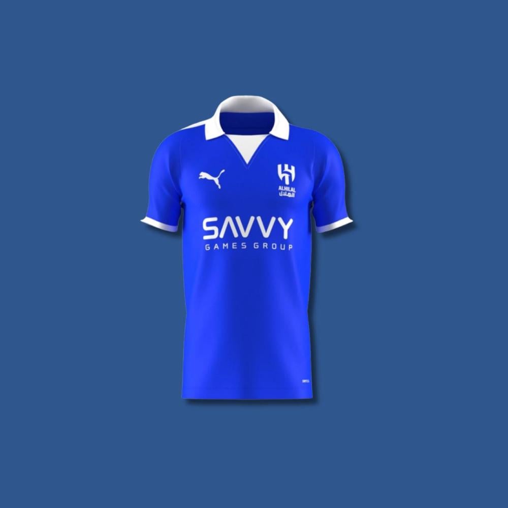 تيشيرت الهلال نسخة خاصة 24/25 - نسخة لاعبين