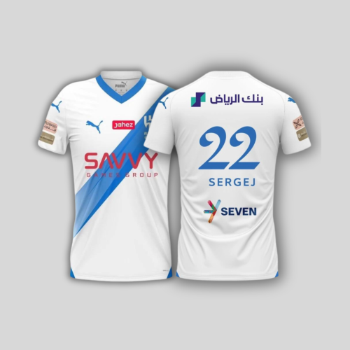 تيشيرت الهلال احتياطي 23/24 (SERGEJ 22) - نسخة جمه...