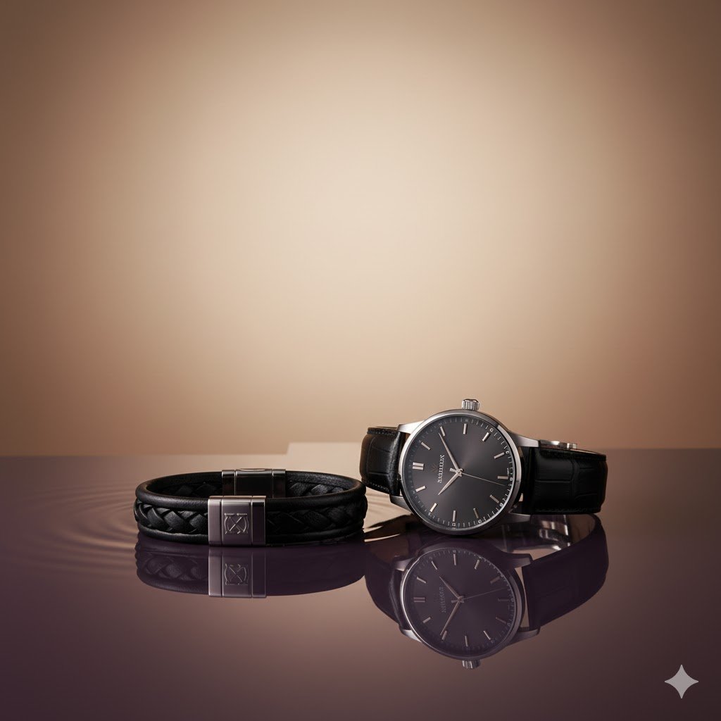 أساور رجالية