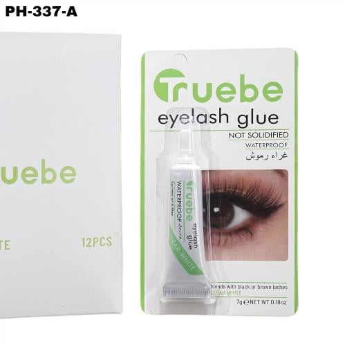 غراء رموش شفاف علبة 12 حبة TRUEBE