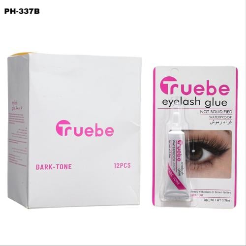 غراء رموش عصار اسود علبة 12 حبة TRUEBE