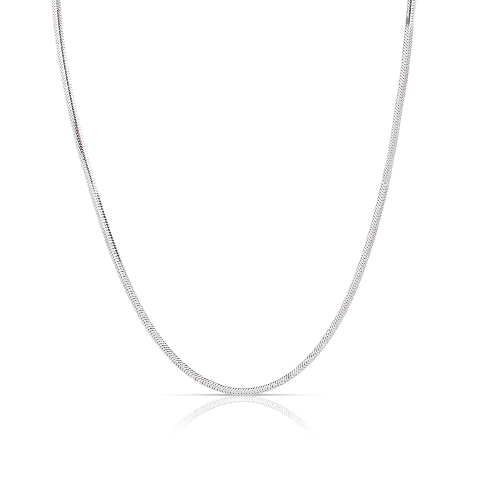 سلسلة فضة مبرومة