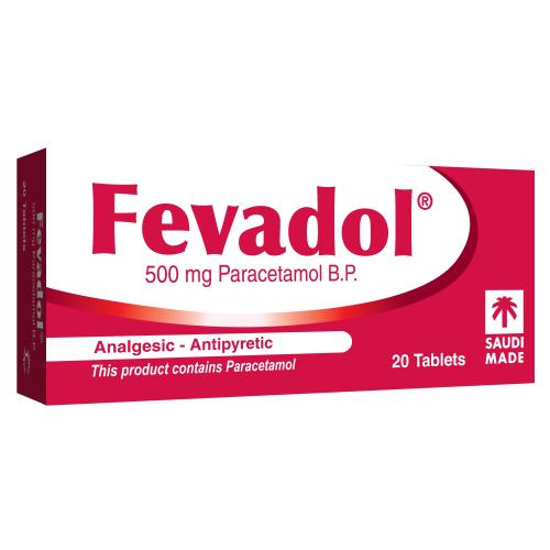 Fevadol 500mg Tablet 20