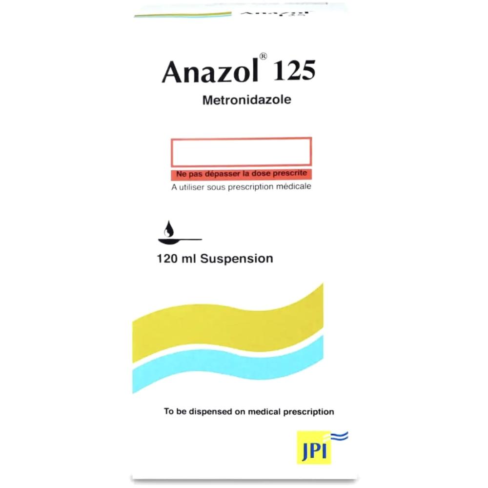 انازول 125 مجم معلق 120 مل - Anazol 125 mg/5ml Suspension 120 ml