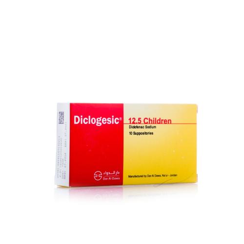 Diclogesic 12.5mg Suppository 10