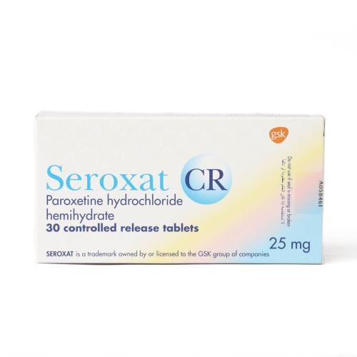 Seroxat CR 25mg Tablet 30 - سيروكسات سي آر ٢٥ ملغ...