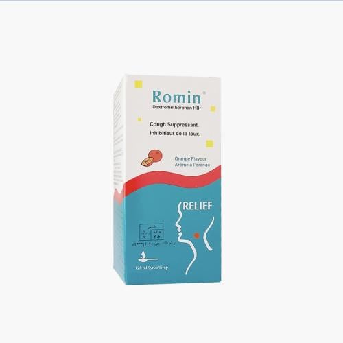 Romin 15mg/5ml Syrup 120ml - رومين ١٥ ملغ/٥ مل شرا...