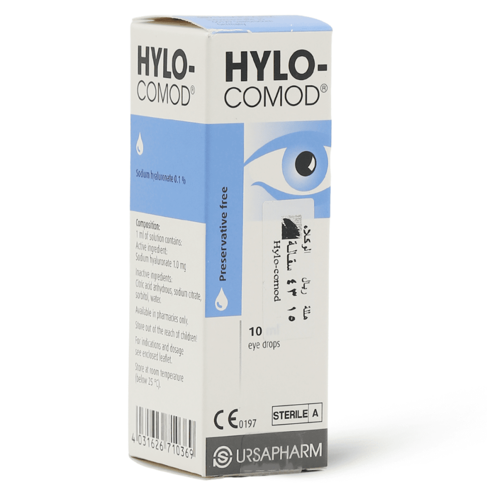 Hylo Comod 0.1% Eye Drop 10ml