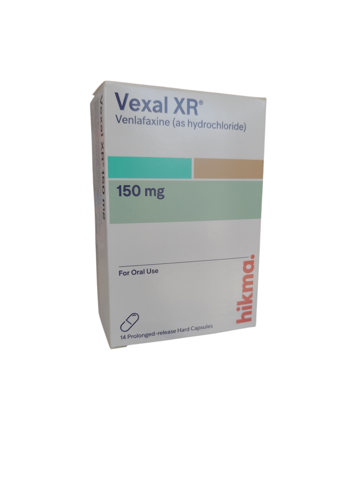 فيكسال 150 ملجم 14 كبسولة -  Vexal XR 150mg Capsule 14