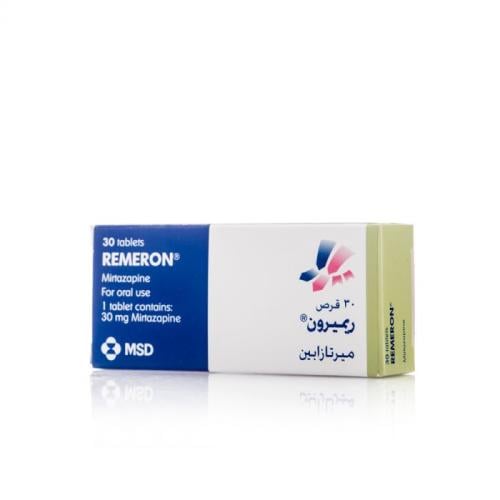 ريميرون 30 ملجم 30 قرص - Remeron 30mg Tablet 30