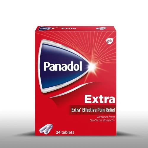 Panadol Extra 500/65mg Tablet 24 - بانادول إكسترا...