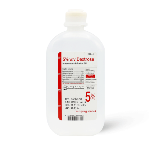 Dextrose 5% Sterilized Solution 90ml