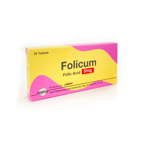 Folicum 5mg Tablet 20