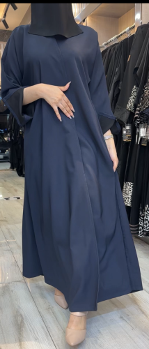 عباية دبل فيس كحلي