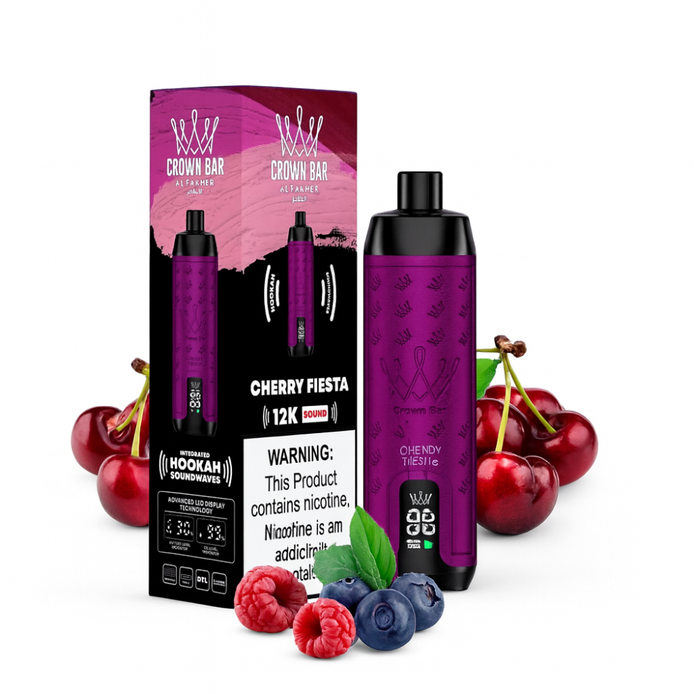 الفاخر كراون بار 12000 الف سحبة  توت كرز