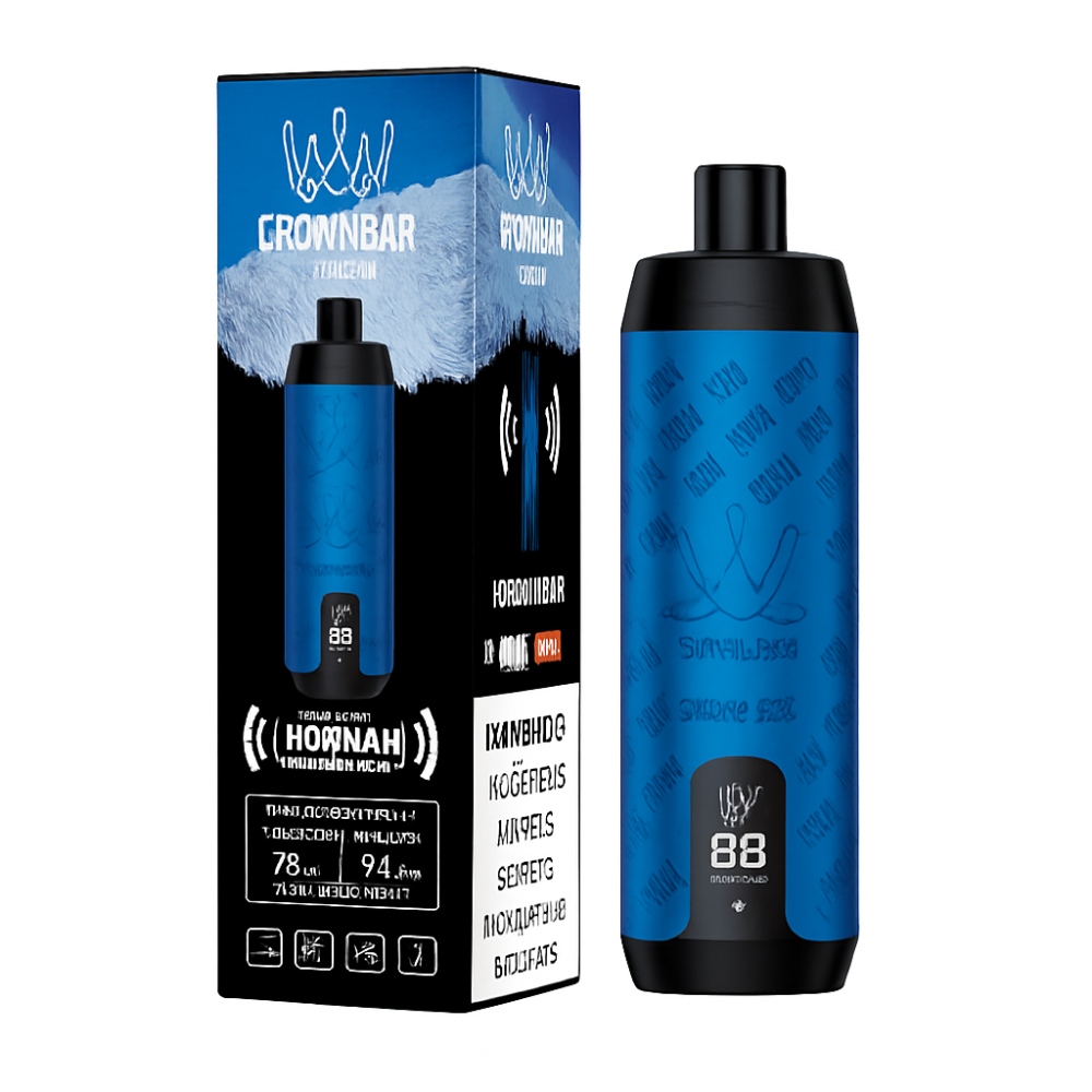 الفاخر كراون بار 12000 الف سحبة  بلو بيري