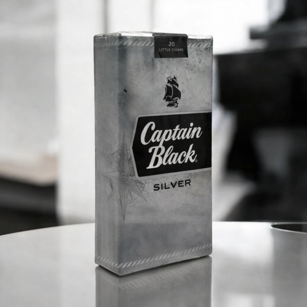 black silver cigarette Captain king size SAZ STORE GERMANUS Cigarette Case Chrome Hearts Belt Pouch Cigarette