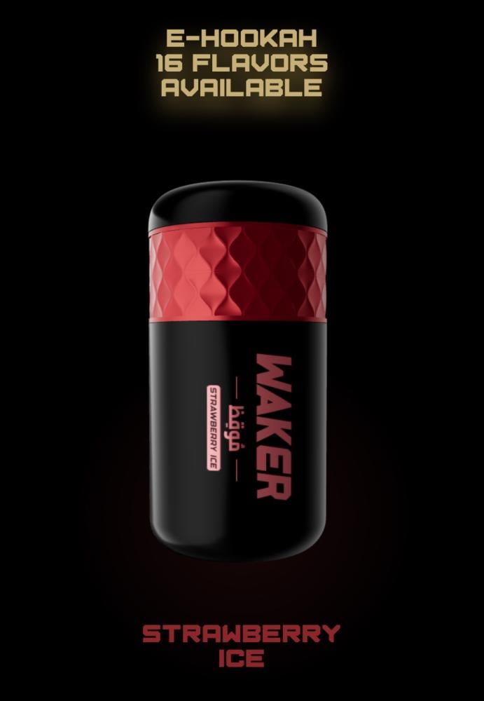 صورة راس شيشة وايكر نكهة فراولة ايس من متجر القلعة فيب