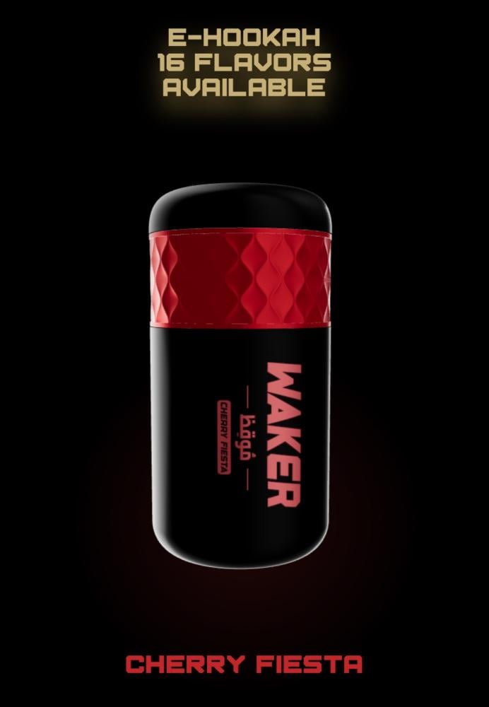 صورة راس شيشة وايكر نكهة كرز من متجر القلعة فيب