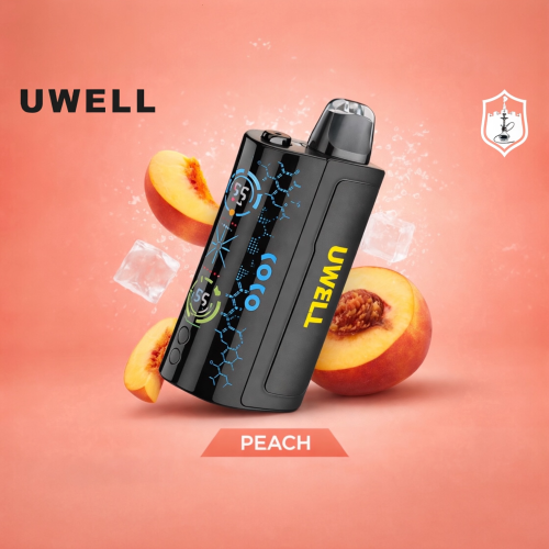 peach flavor vape Uwell Koko Bar 30K 50mg Nicotine Buy Frozen White Grape 17ml Strain:Biscotti (Indica)