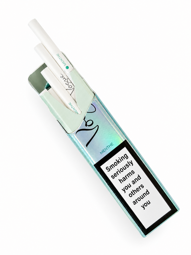 vogue frisson cigarettes price Menthol Super Slim Cigarette Vogue cigarettes hi-res stock photography