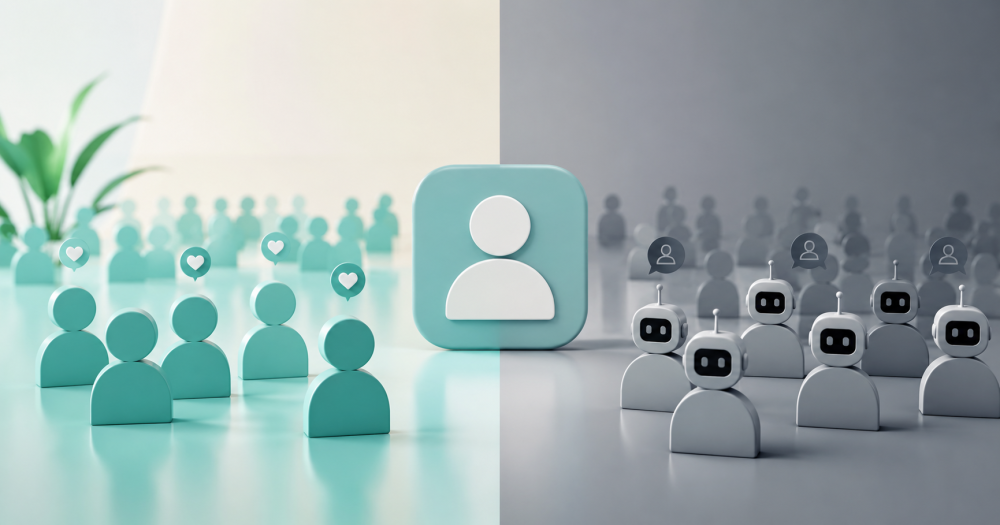 الفرق بين المتابعين الحقيقيين والمتابعين الوهميين