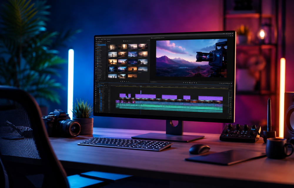 برامج مونتاج الفيديو