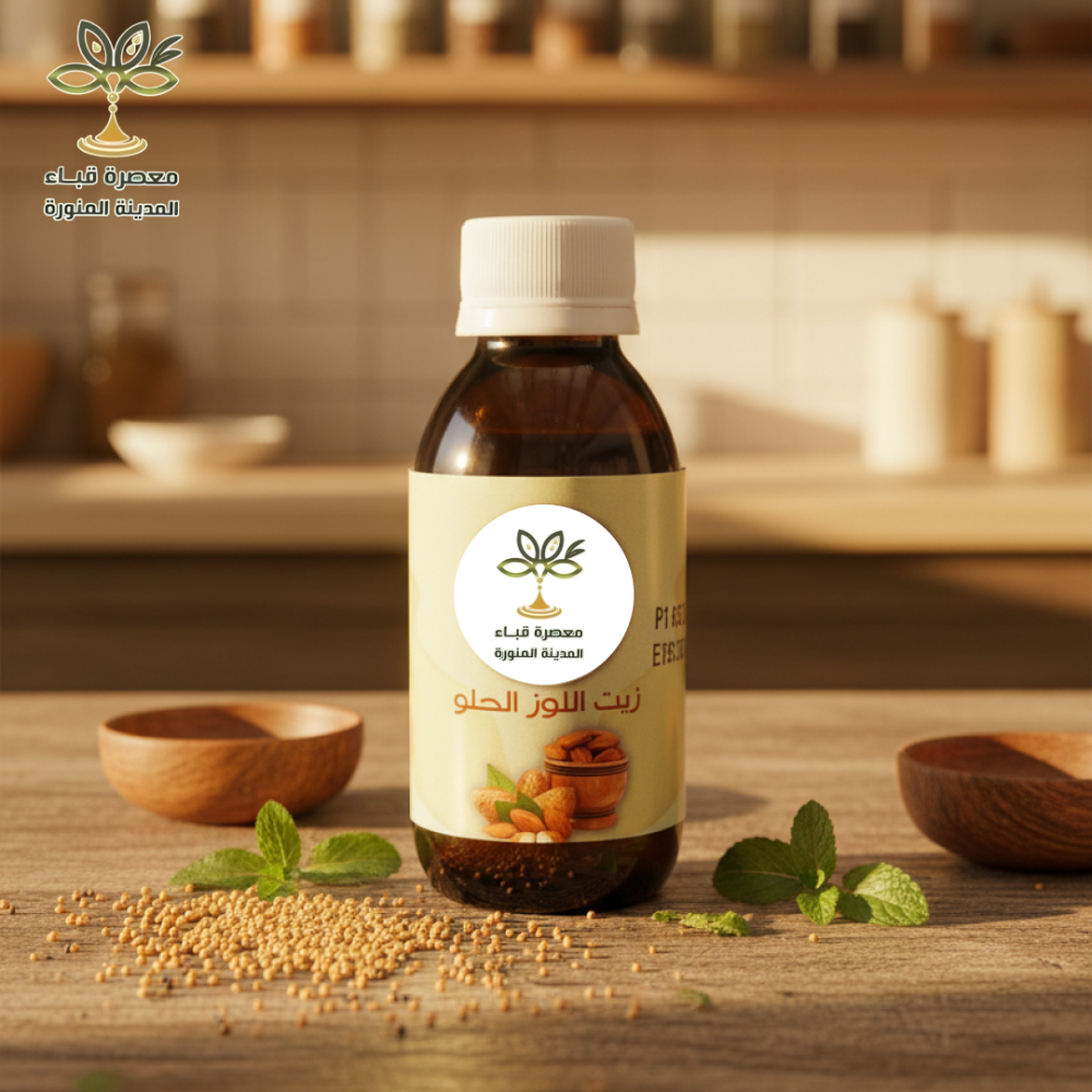 زيت اللوز الحلو ( مركز )
