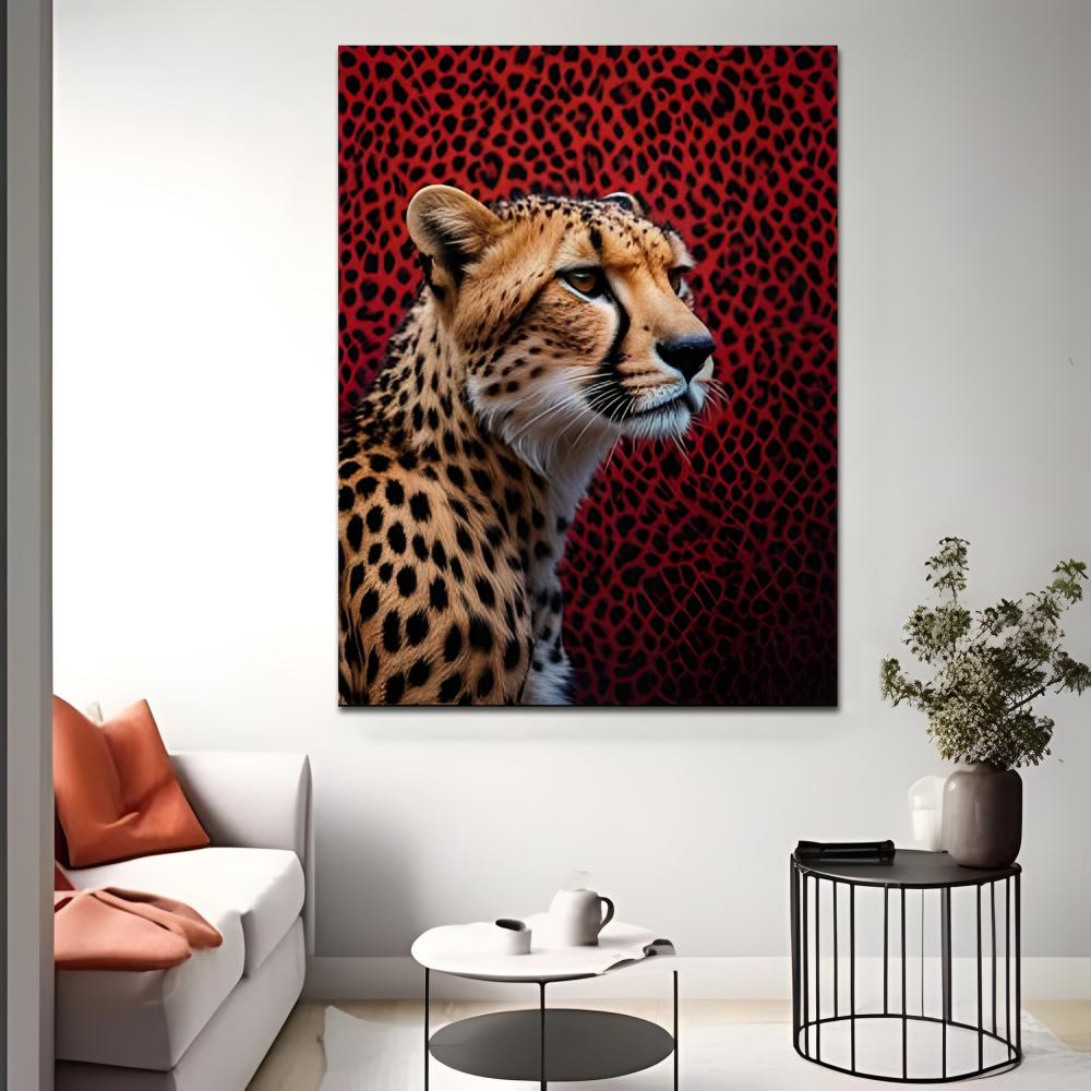 لوحات سجاد النمر العربي