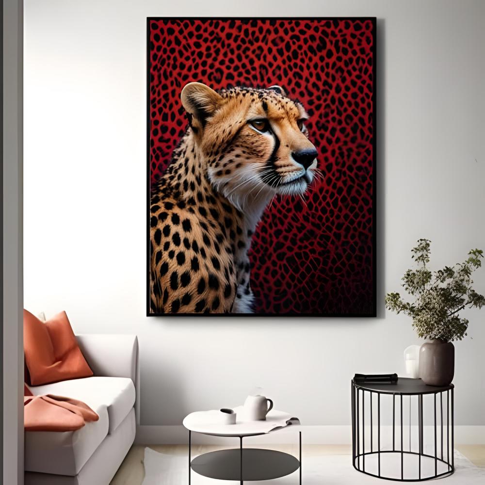 لوحات سجاد  النمر العربي