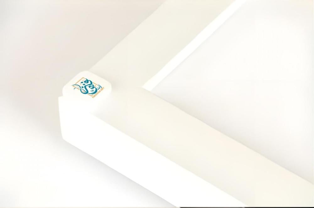 لوحات  فنية تجريدي مودرن بشكل موج دائري