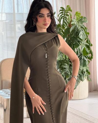 فستان نااعم بتفاصيل انيقه