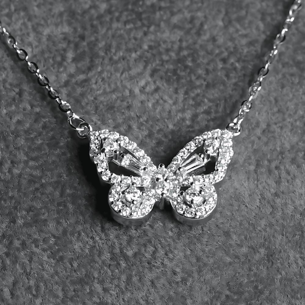 سلسال الفراشة silver