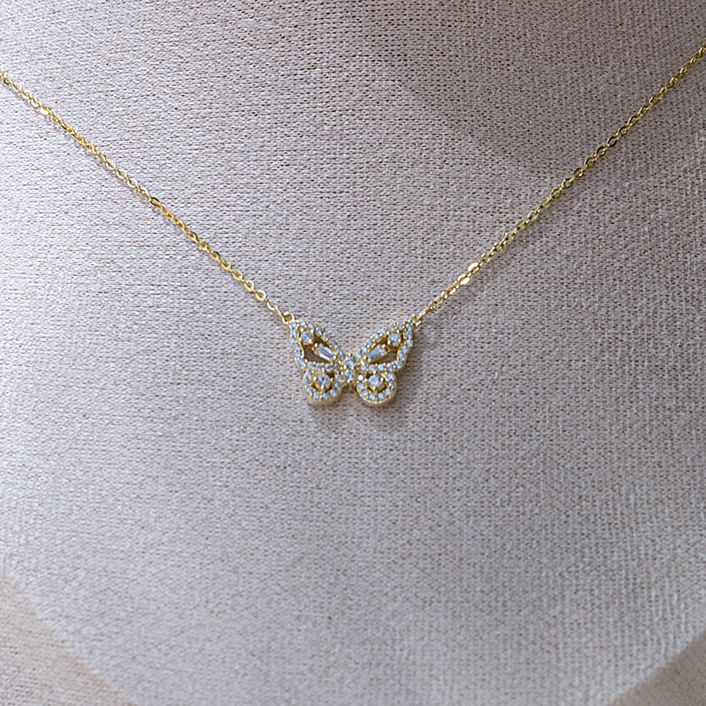 سلسال الفراشة silver