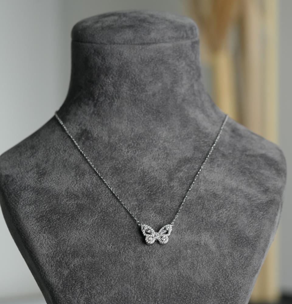 سلسال الفراشة silver