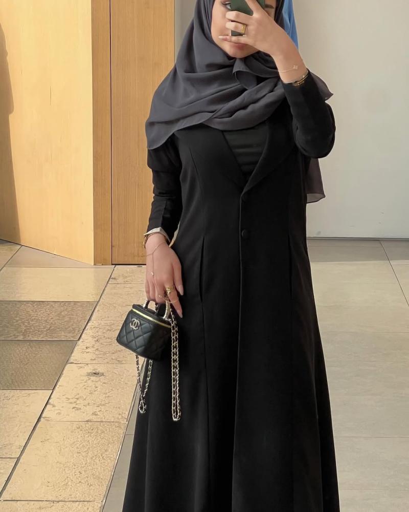 عباية بليزر جديدة اسود
