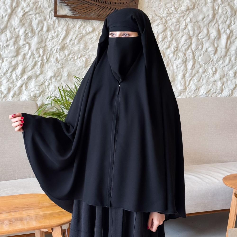 نقاب وخمار بنفس الوقت وسط-متجر ريم